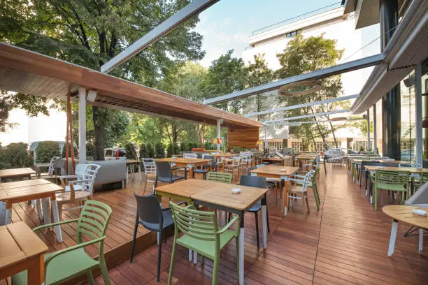 Shaks Coffee House Garden Terrace